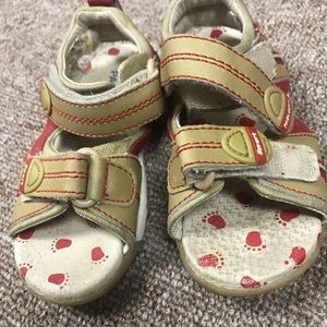 Summer sandals for boys from famous designer